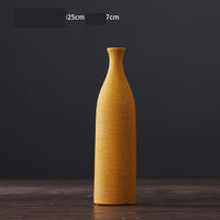 Modern Simple Ceramic Flower Arrangement Vase American Style
