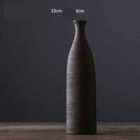 Modern Simple Ceramic Flower Arrangement Vase American Style