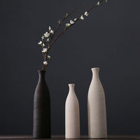 Modern Simple Ceramic Flower Arrangement Vase American Style