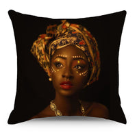 Home Living Room Linen Print Pillowcase