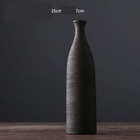 Modern Simple Ceramic Flower Arrangement Vase American Style