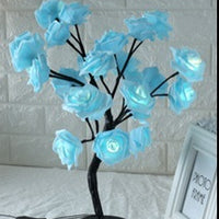 LED Tree Lamp Rose Small Tree Lamp Modeling Lamp Table Lamp