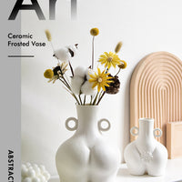 Body Art Vase Home Decoration Living Room Flower Arrangement
