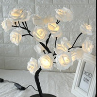 LED Tree Lamp Rose Small Tree Lamp Modeling Lamp Table Lamp