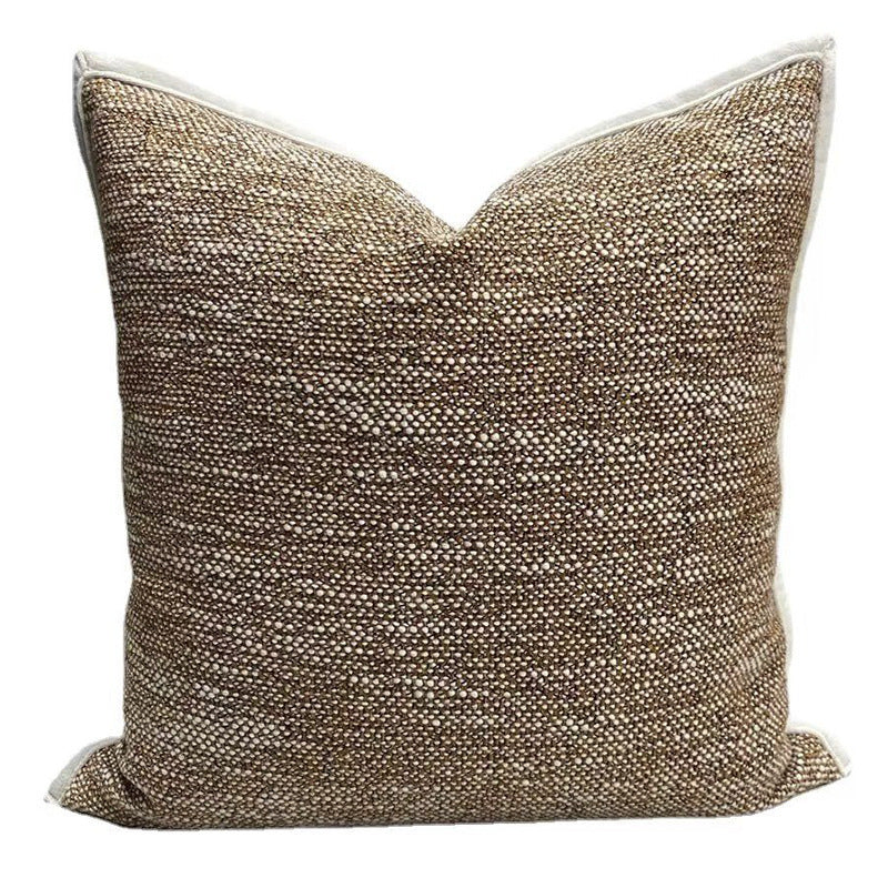 Simple Tea Room Throw Pillow Cover Linen