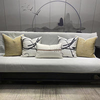 Simple Tea Room Throw Pillow Cover Linen