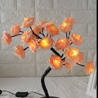 LED Tree Lamp Rose Small Tree Lamp Modeling Lamp Table Lamp