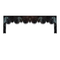 European Luxury Villa, Thick And Luxurious All-black Velvet Curtains, Living Room, Dining Room, Perfect Curtains.