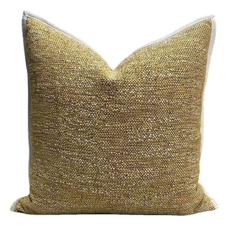 Simple Tea Room Throw Pillow Cover Linen